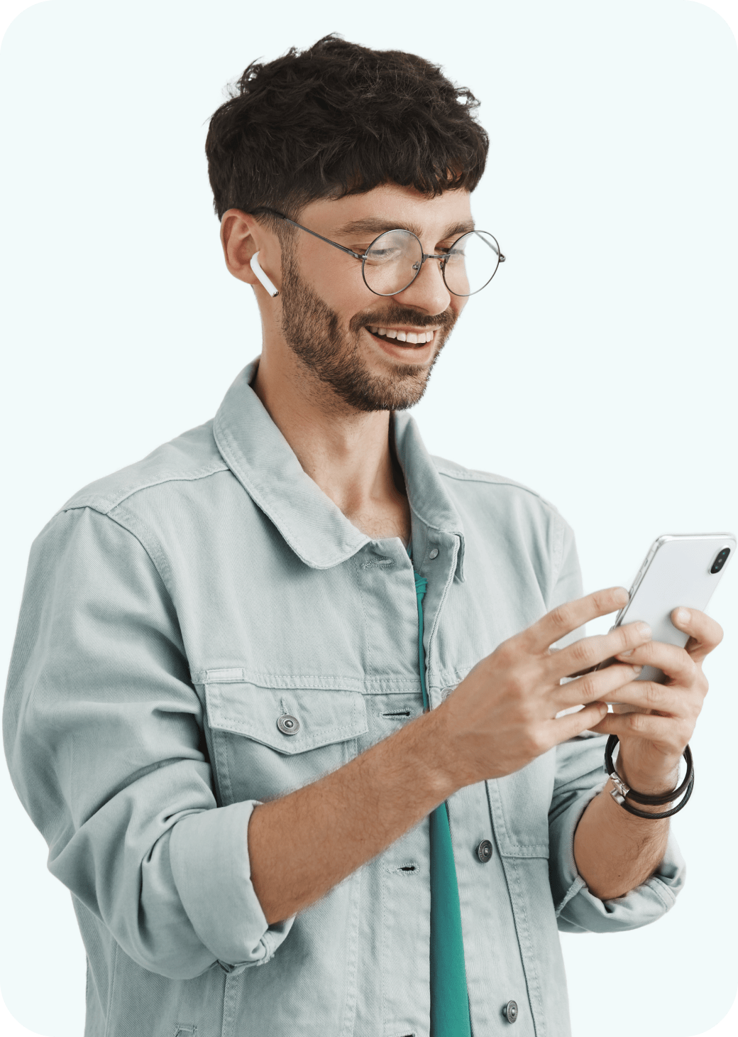 man using faxburner
