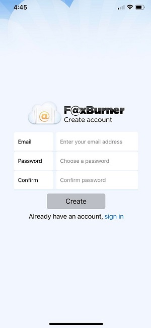 Step 1: Download the app and create an account